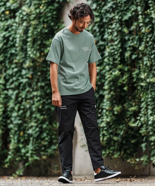 1minute 1second(ワンミニットワンセカンド)の「mt9240- 10oz heavy weight half sleeve cut sew (cursive embroidery) Tシャツ(Tシャツ/カットソー・メンズ・ホワイト/ブラック/グリーン系その他・S/M/L/XL)」の13枚目の写真