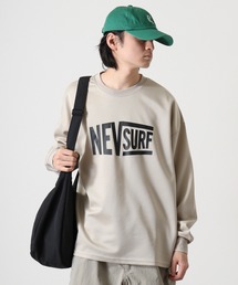 NEVSURF trainer wide sweatshirt /BIGトレーナー ワイドスウェット unisex