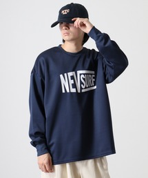 NEVSURF trainer wide sweatshirt /BIGトレーナー ワイドスウェット unisex