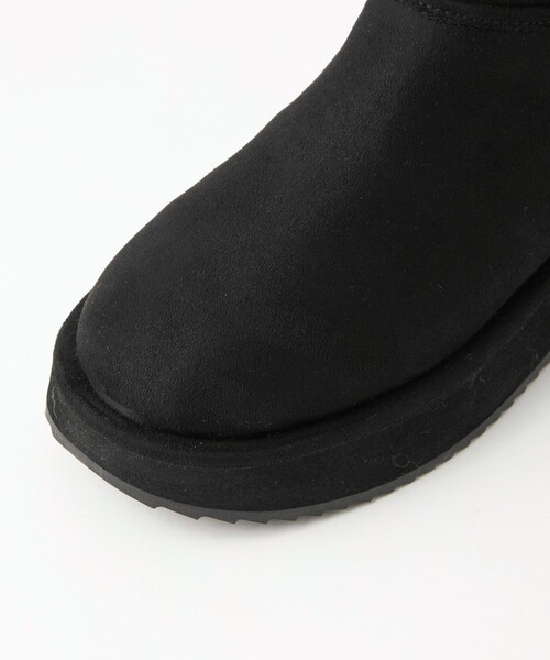 green label relaxing(グリーンレーベルリラクシング)の「ウォーム プラットショートブーツ(ブーツ・レディース・グレー/ベージュ/ブラック・M/L/S/XL)」の17枚目の写真