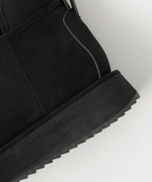 green label relaxing(グリーンレーベルリラクシング)の「ウォーム プラットショートブーツ(ブーツ・レディース・グレー/ベージュ/ブラック・M/L/S/XL)」の18枚目の写真