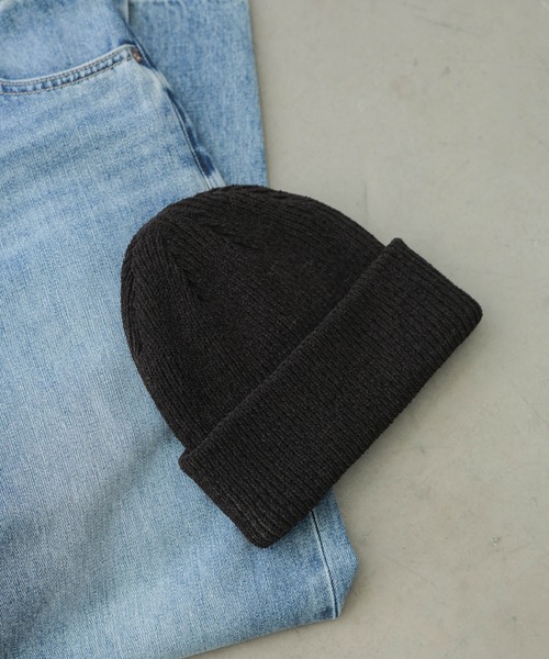 GLOBAL WORK（グローバルワーク）の「モールニットワッチ/153018（ニットキャップ/ビーニー・レディース・アイボリー/グレー/ライトブルー/ブラック・FREE）」の3枚目の写真