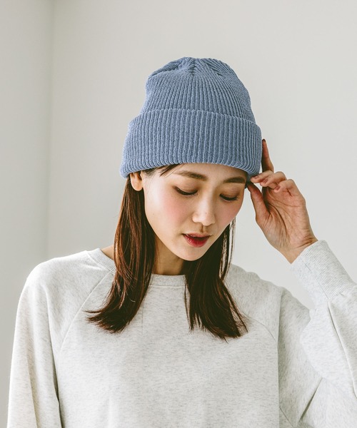 GLOBAL WORK（グローバルワーク）の「モールニットワッチ/153018（ニットキャップ/ビーニー・レディース・アイボリー/グレー/ライトブルー/ブラック・FREE）」の12枚目の写真