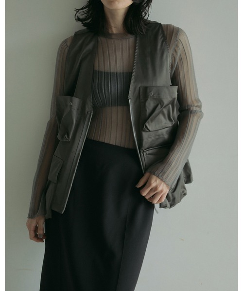 anuke（アンヌーク）の「Cutoff Pencil Skirt（スカート）」 - WEAR