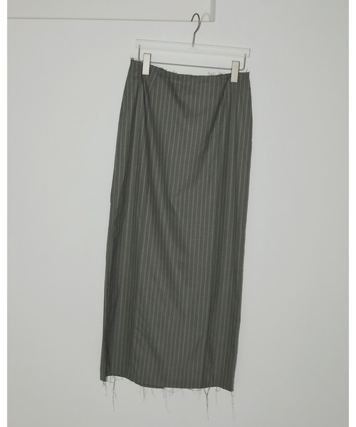 anuke(アンヌーク)の「Cutoff Pencil Skirt(スカート・レディース・グレー/ブラック・36inch/38inch)」の15枚目の写真