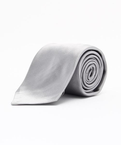 DRAKE'S（ドレイクス）の「Drake's / サテンソリッド（ネクタイ・メンズ・ブラウン/インディゴブルー/ネイビー/シルバー/グレー/ライトブラウン・ONE SIZE）」の6枚目の写真