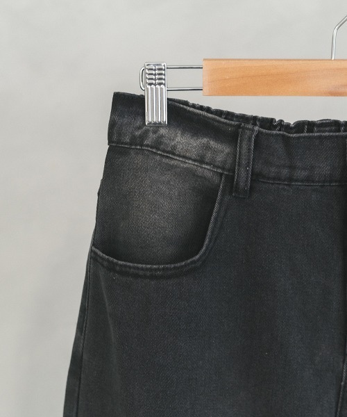 Shoowtime(ショウタイム)の「vintage washed knees switching denim pants / ビンテージウォッシュニースイッチデニムパンツ(デニムパンツ・メンズ・ブラック系/ブルー系・MEDIUM/X-LARGE/LARGE)」の18枚目の写真