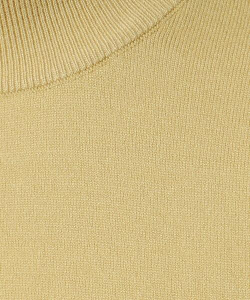 ITS'DEMO(イッツデモ)の「◆【吸湿発熱/薄手/マシンウォッシャブル】ハイネックニット(ニット/セーター・レディース・アイボリー/ブラック/サックスブルー/ブルーグリーン/ライトイエロー系・00)」の21枚目の写真