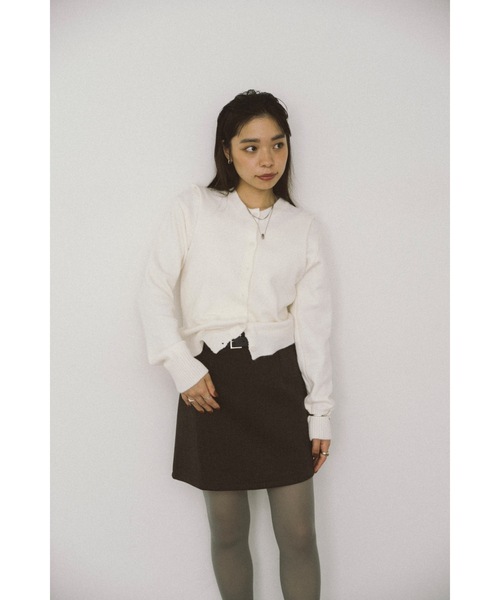 DRWCYS（ドロシーズ）の「ベルト付きスカートショーパン（スカート・レディース・ブラック/グレー・SMALL/MEDIUM）」の19枚目の写真