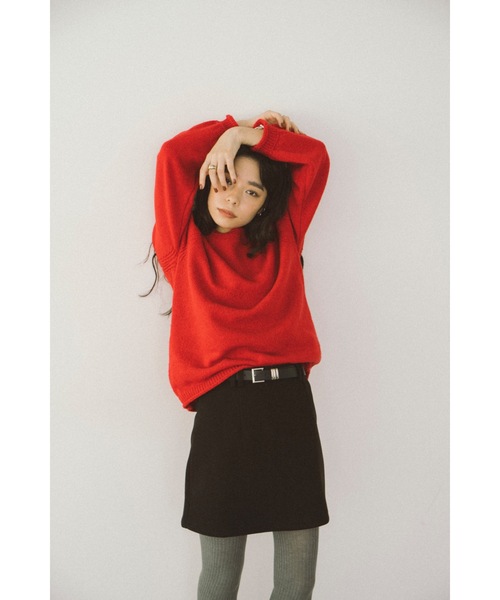 DRWCYS（ドロシーズ）の「ベルト付きスカートショーパン（スカート・レディース・ブラック/グレー・SMALL/MEDIUM）」の3枚目の写真