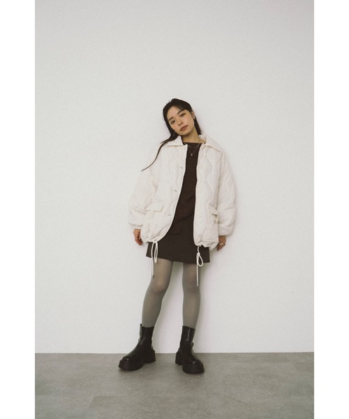 DRWCYS（ドロシーズ）の「ベルト付きスカートショーパン（スカート・レディース・ブラック/グレー・SMALL/MEDIUM）」の20枚目の写真