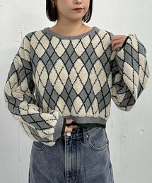 archives | アーガイルブークレＪＱニット(ニット/セーター)