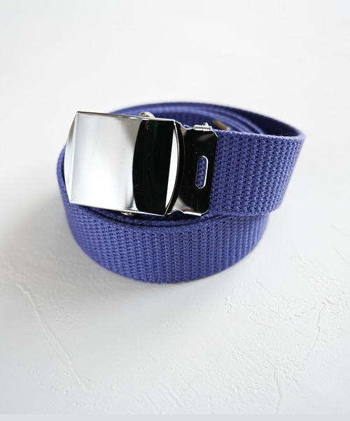 Editors Draw（エディターズドロー）の「GIベルト（ベルト・メンズ・ネイビー/C/D/E/ホワイト/レッド/A/ナチュラル/B/ブラック/オリーブ/パープル/イエロー/オレンジ・FREE）」の6枚目の写真