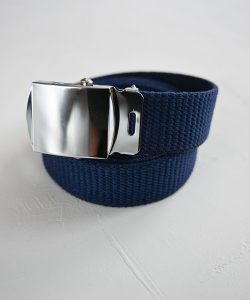 Editors Draw（エディターズドロー）の「GIベルト（ベルト・メンズ・ネイビー/C/D/E/ホワイト/レッド/A/ナチュラル/B/ブラック/オリーブ/パープル/イエロー/オレンジ・FREE）」の5枚目の写真