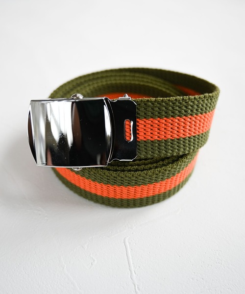 Editors Draw（エディターズドロー）の「GIベルト（ベルト・メンズ・ネイビー/C/D/E/ホワイト/レッド/A/ナチュラル/B/ブラック/オリーブ/パープル/イエロー/オレンジ・FREE）」の13枚目の写真