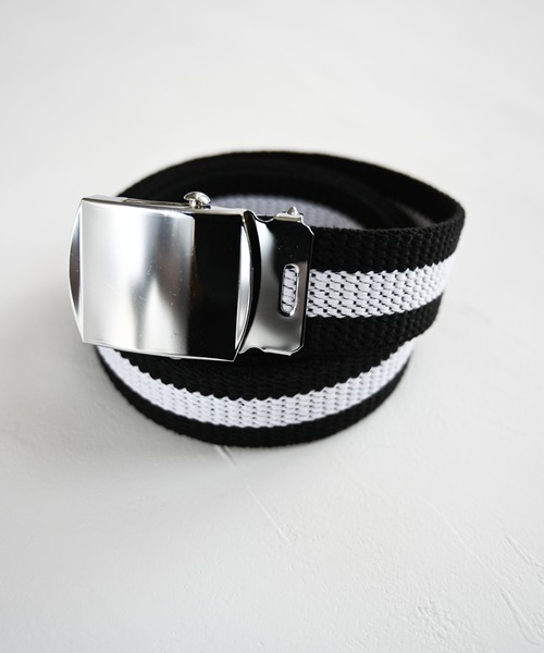 Editors Draw（エディターズドロー）の「GIベルト（ベルト・メンズ・ネイビー/C/D/E/ホワイト/レッド/A/ナチュラル/B/ブラック/オリーブ/パープル/イエロー/オレンジ・FREE）」の14枚目の写真