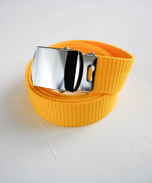 Editors Draw（エディターズドロー）の「GIベルト（ベルト・メンズ・ネイビー/C/D/E/ホワイト/レッド/A/ナチュラル/B/ブラック/オリーブ/パープル/イエロー/オレンジ・FREE）」の7枚目の写真