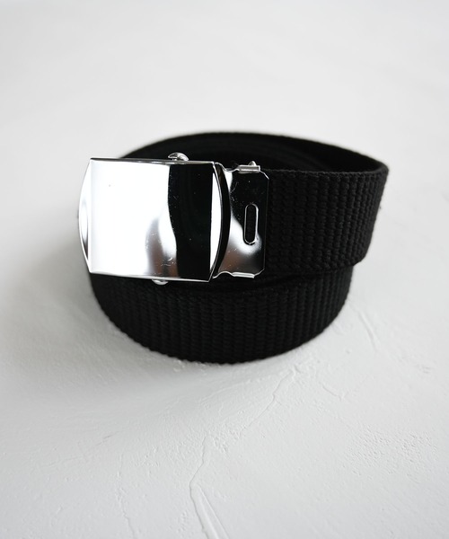 Editors Draw（エディターズドロー）の「GIベルト（ベルト・メンズ・ネイビー/C/D/E/ホワイト/レッド/A/ナチュラル/B/ブラック/オリーブ/パープル/イエロー/オレンジ・FREE）」の3枚目の写真