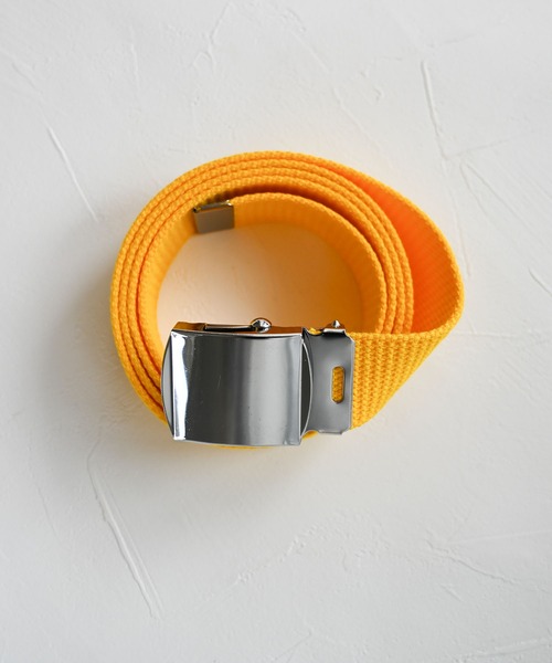 Editors Draw（エディターズドロー）の「GIベルト（ベルト・メンズ・ネイビー/C/D/E/ホワイト/レッド/A/ナチュラル/B/ブラック/オリーブ/パープル/イエロー/オレンジ・FREE）」の15枚目の写真