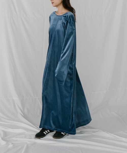 2WAYベロアロングワンピース（ワンピース）｜duei（デュイ）の