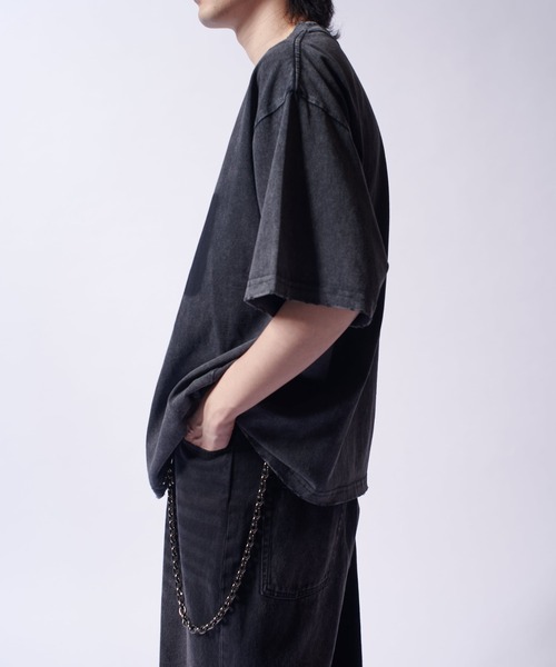 Lui's(ルイス)の「フェードポケBIG T(Tシャツ/カットソー・メンズ・ブラック/チャコールグレー・M/S)」の18枚目の写真