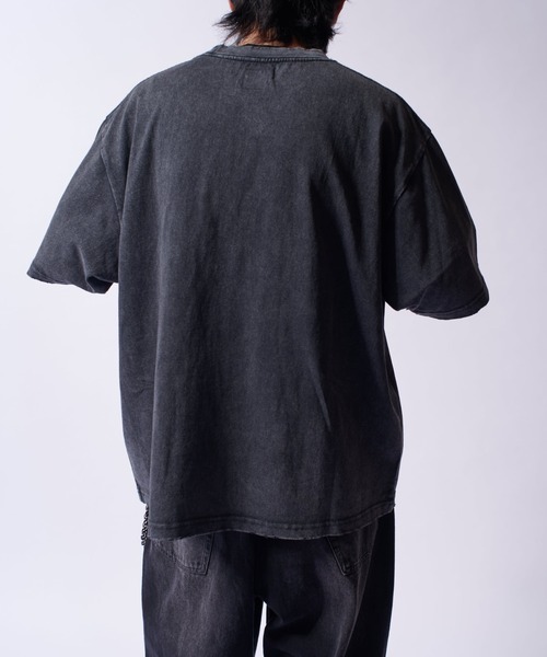 Lui's(ルイス)の「フェードポケBIG T(Tシャツ/カットソー・メンズ・ブラック/チャコールグレー・M/S)」の19枚目の写真