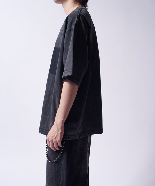 Lui's(ルイス)の「フェードポケBIG T(Tシャツ/カットソー・メンズ・ブラック/チャコールグレー・M/S)」の7枚目の写真