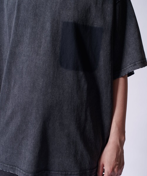 Lui's(ルイス)の「フェードポケBIG T(Tシャツ/カットソー・メンズ・ブラック/チャコールグレー・M/S)」の9枚目の写真
