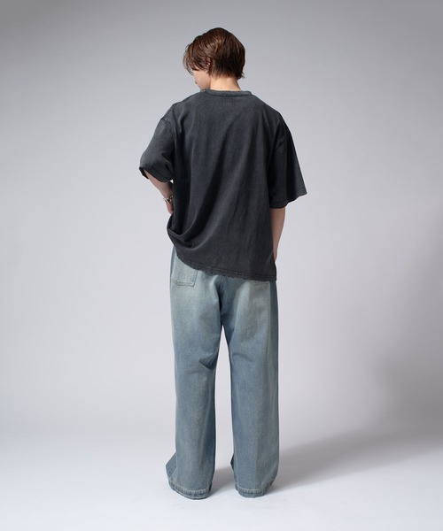 Lui's(ルイス)の「フェードポケBIG T(Tシャツ/カットソー・メンズ・ブラック/チャコールグレー・M/S)」の13枚目の写真