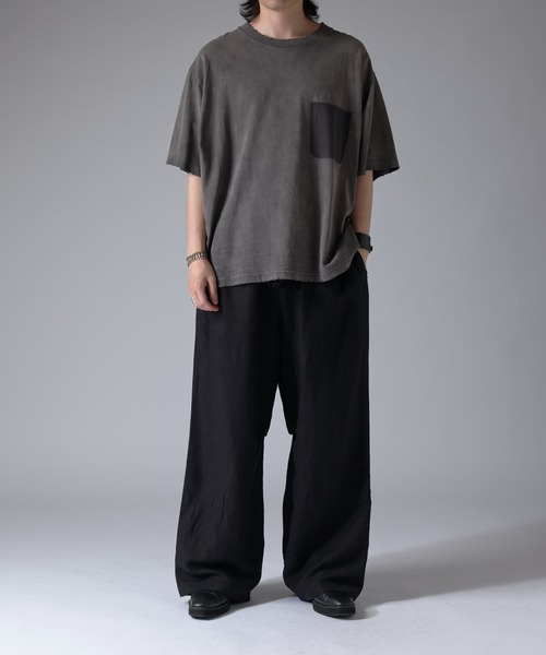 Lui's(ルイス)の「フェードポケBIG T(Tシャツ/カットソー・メンズ・ブラック/チャコールグレー・M/S)」の20枚目の写真