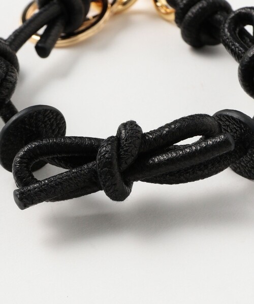 Ray BEAMS（レイビームス）の「【WEB限定】Hashibami / レザー リボン スマホハンドストラップ（スマホグッズ・レディース・ブラック/レッド/ライトブルー/シルバー/ワイン・ONE SIZE）」の7枚目の写真