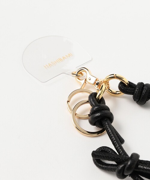 Ray BEAMS（レイビームス）の「【WEB限定】Hashibami / レザー リボン スマホハンドストラップ（スマホグッズ・レディース・ブラック/レッド/ライトブルー/シルバー/ワイン・ONE SIZE）」の9枚目の写真