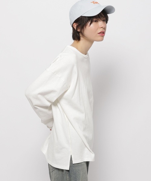 ★ナゴンスタンス★バイカラーカットソー　Tシャツ nagonstans(ナゴンスタンス)｜バイカラーKnit Tシャツ