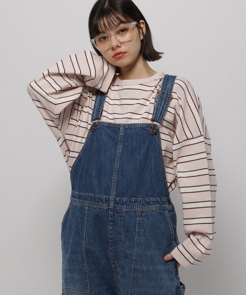 niko and...（ニコアンド）の「COLORマイスターロンTEE（Tシャツ/カットソー・レディース・ホワイト/オフホワイト/ピンク/イエロー/ブルー・MEDIUM/LARGE）」の17枚目の写真