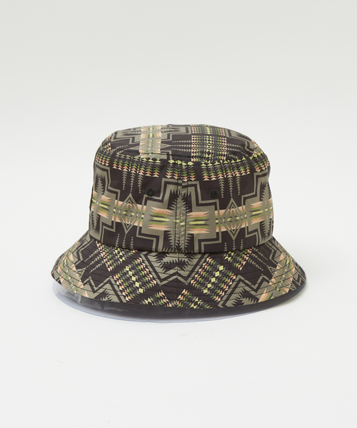 PENDLETON(ペンドルトン)の「【PENDLETON / ペンドルトン】ECOPET/バケットハット/ハーディング柄PDT-000-251044(ハット・メンズ・ブラック/ベージュ・フリー)」の10枚目の写真
