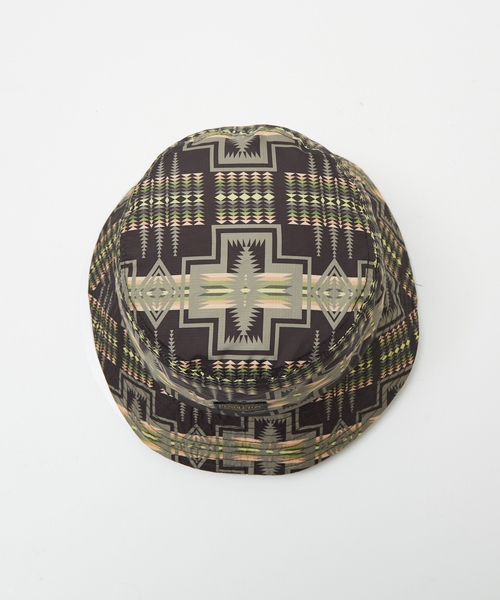 PENDLETON(ペンドルトン)の「【PENDLETON / ペンドルトン】ECOPET/バケットハット/ハーディング柄PDT-000-251044(ハット・メンズ・ブラック/ベージュ・フリー)」の11枚目の写真