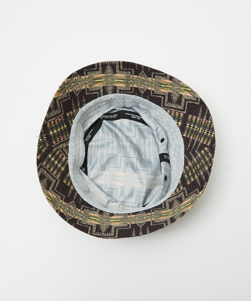 PENDLETON(ペンドルトン)の「【PENDLETON / ペンドルトン】ECOPET/バケットハット/ハーディング柄PDT-000-251044(ハット・メンズ・ブラック/ベージュ・フリー)」の12枚目の写真