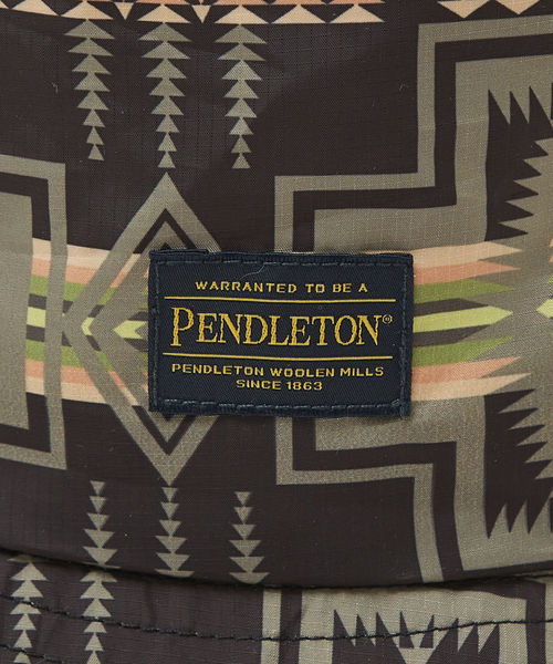 PENDLETON(ペンドルトン)の「【PENDLETON / ペンドルトン】ECOPET/バケットハット/ハーディング柄PDT-000-251044(ハット・メンズ・ブラック/ベージュ・フリー)」の14枚目の写真