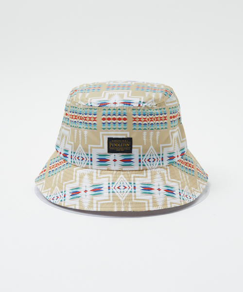 PENDLETON(ペンドルトン)の「【PENDLETON / ペンドルトン】ECOPET/バケットハット/ハーディング柄PDT-000-251044(ハット・メンズ・ブラック/ベージュ・フリー)」の20枚目の写真