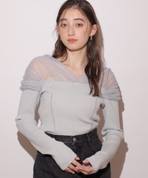 Rirandture | オフショルチュールニット(ニット/セーター)
