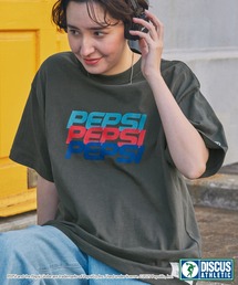 DISCUS ATHLETIC | 【DISCUS ATHLETIC×PEPSI】コラボプリント半袖Tシャツ/ディスカス アスレチック×ペプシ(Tシャツ/カットソー)