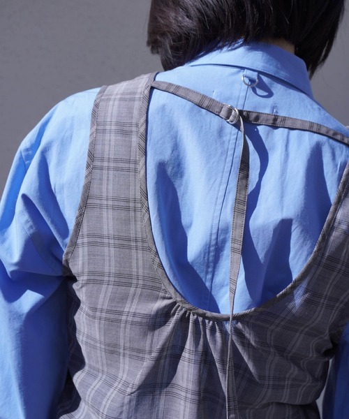 G.V.G.V.(ジーヴィージーヴィー)の「D-RING L/S SHIRT(シャツ/ブラウス・レディース・ブルー/ホワイト・ONE SIZE)」の15枚目の写真