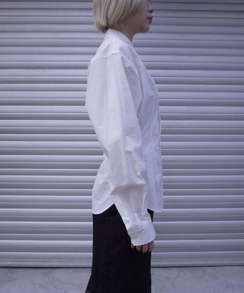 G.V.G.V.(ジーヴィージーヴィー)の「D-RING L/S SHIRT(シャツ/ブラウス・レディース・ブルー/ホワイト・ONE SIZE)」の19枚目の写真