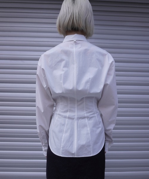 G.V.G.V.(ジーヴィージーヴィー)の「D-RING L/S SHIRT(シャツ/ブラウス・レディース・ブルー/ホワイト・ONE SIZE)」の20枚目の写真