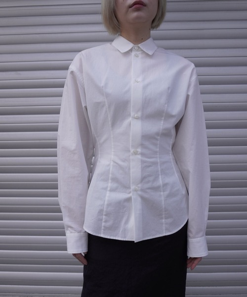 G.V.G.V.(ジーヴィージーヴィー)の「D-RING L/S SHIRT(シャツ/ブラウス・レディース・ブルー/ホワイト・ONE SIZE)」の21枚目の写真