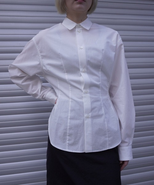 G.V.G.V.(ジーヴィージーヴィー)の「D-RING L/S SHIRT(シャツ/ブラウス・レディース・ブルー/ホワイト・ONE SIZE)」の22枚目の写真
