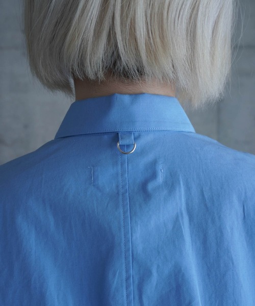 G.V.G.V.(ジーヴィージーヴィー)の「D-RING L/S SHIRT(シャツ/ブラウス・レディース・ブルー/ホワイト・ONE SIZE)」の5枚目の写真