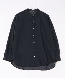 mizuiro ind シアーワイドシャツ
