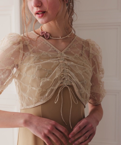 Dorry Doll（ドリードール）の「ロージーネックレス（ネックレス・レディース・ピンク/ブラック・FREE）」の10枚目の写真