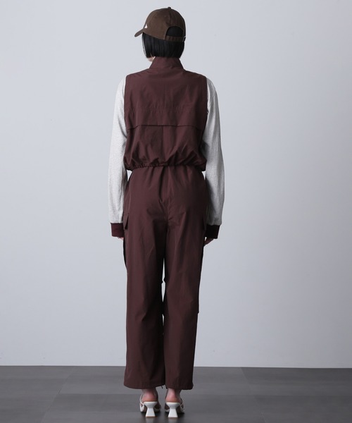 ROSE BUD(ローズバッド)の「(CREOLME)COTTON NYLON VEST(ベスト・レディース・ブラウン/ブラック・ONE SIZE)」の11枚目の写真